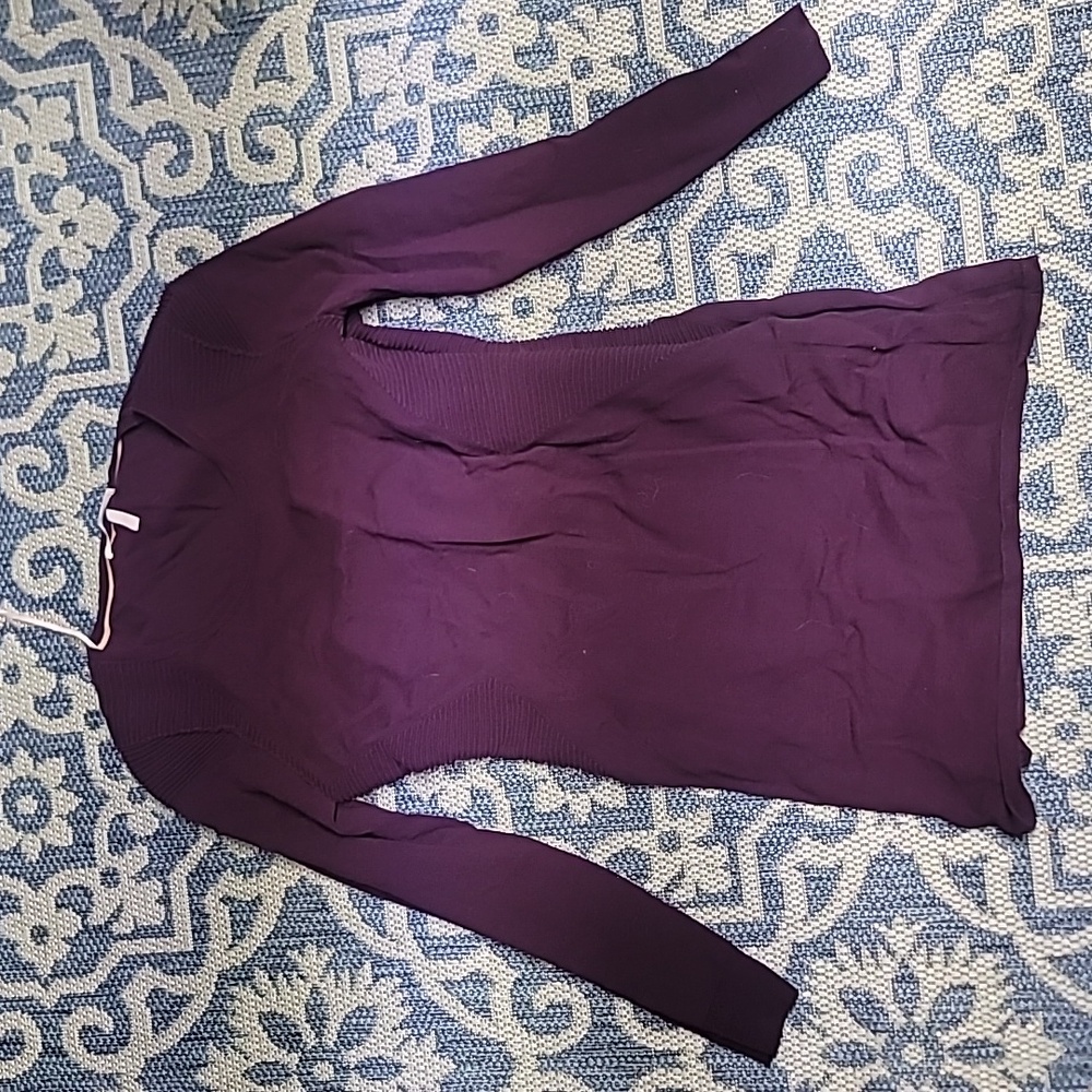 Victoria's Secret Purple Sweater Dress - Large